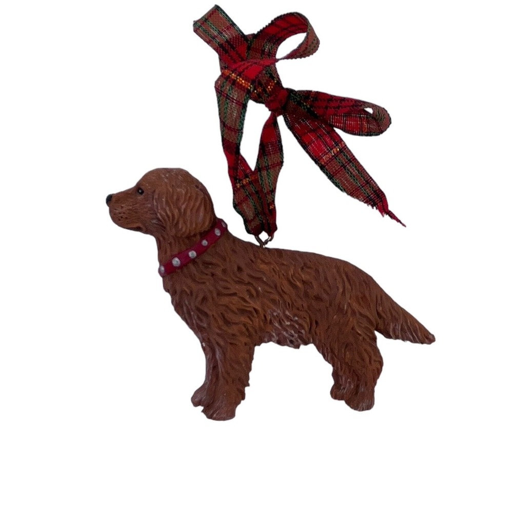 Kurt Adler Dandy Dogs Golden LAB‎ Labrador Retriever Christmas Tree Ornament